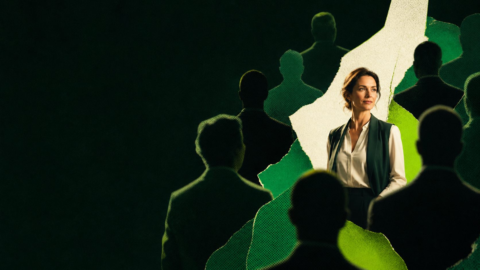 Die richtige Person im Fokus